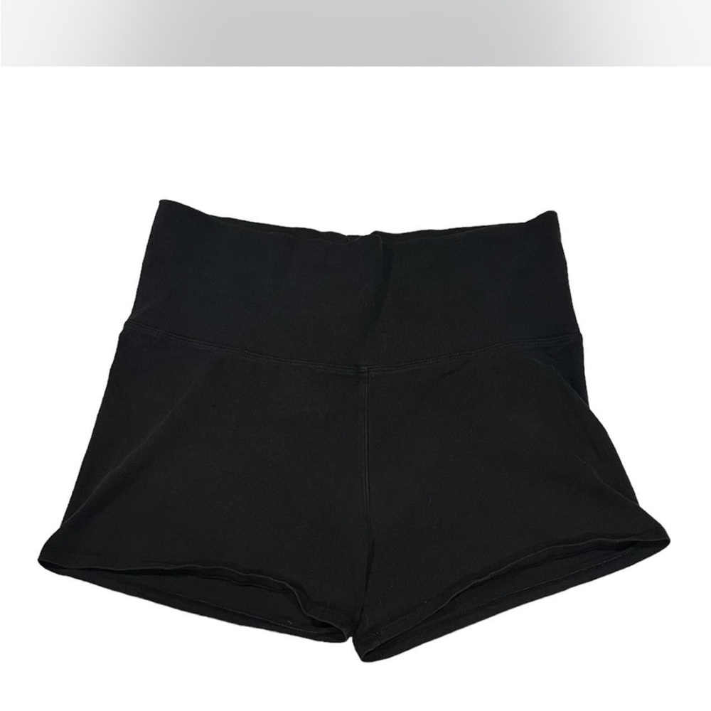 T Party Fashion Black yoga Shorts